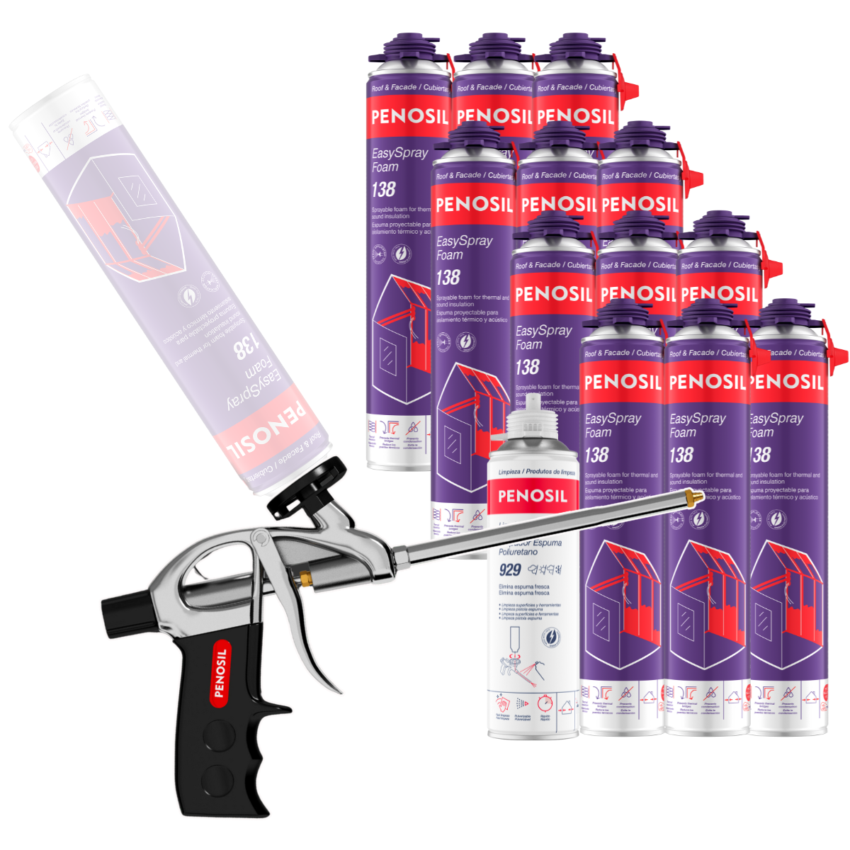 Kit Easyspray Foam 138