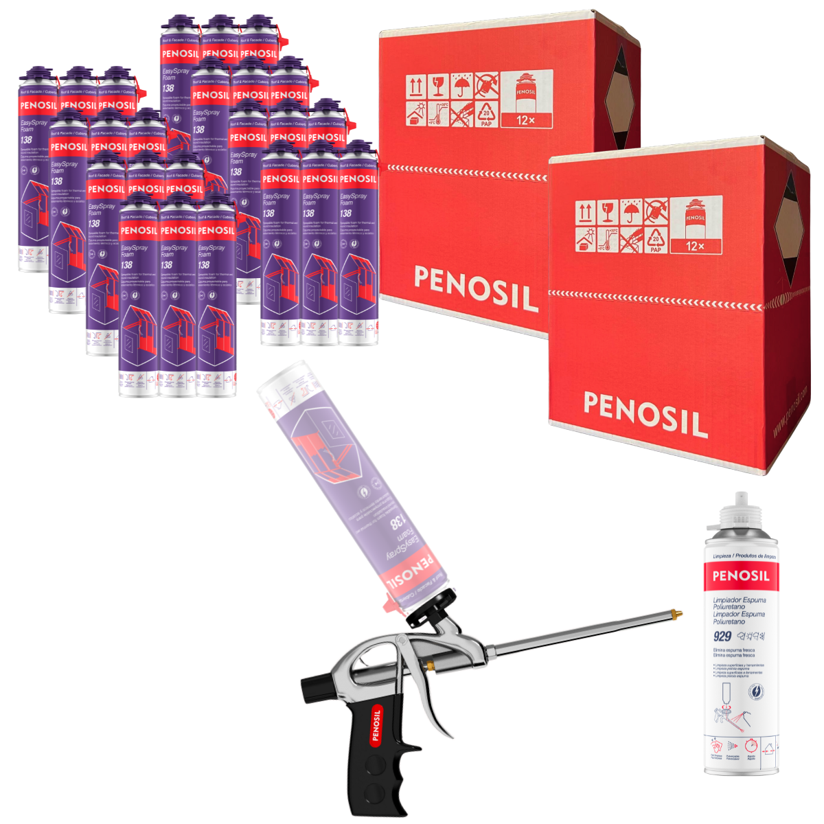 Kit Easyspray Foam 138