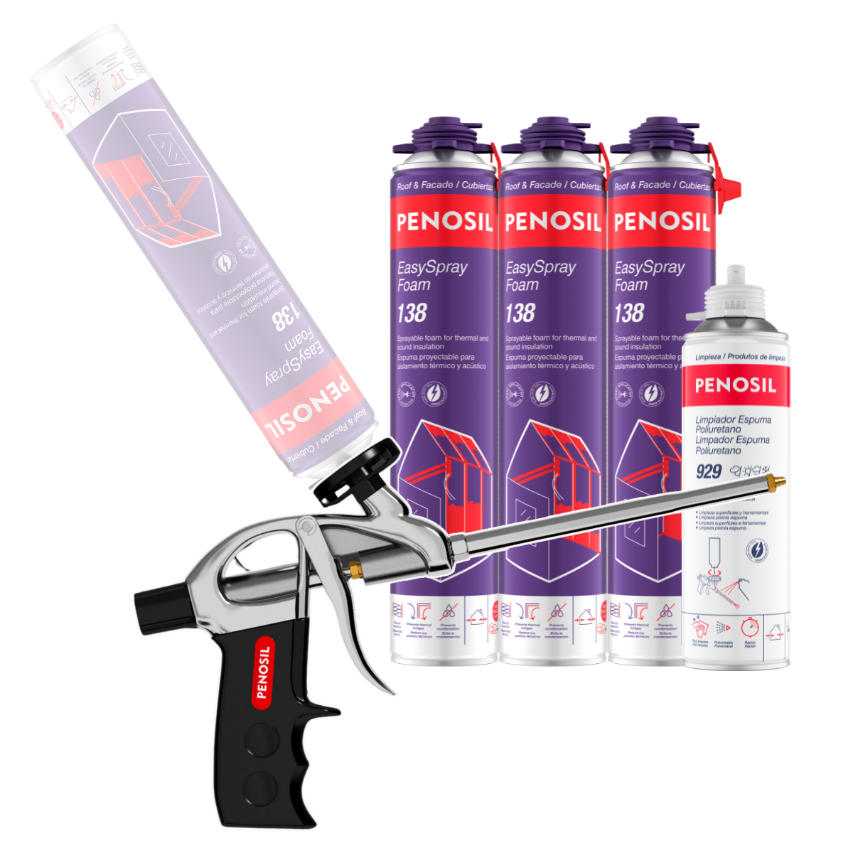 Kit Easyspray Foam 138