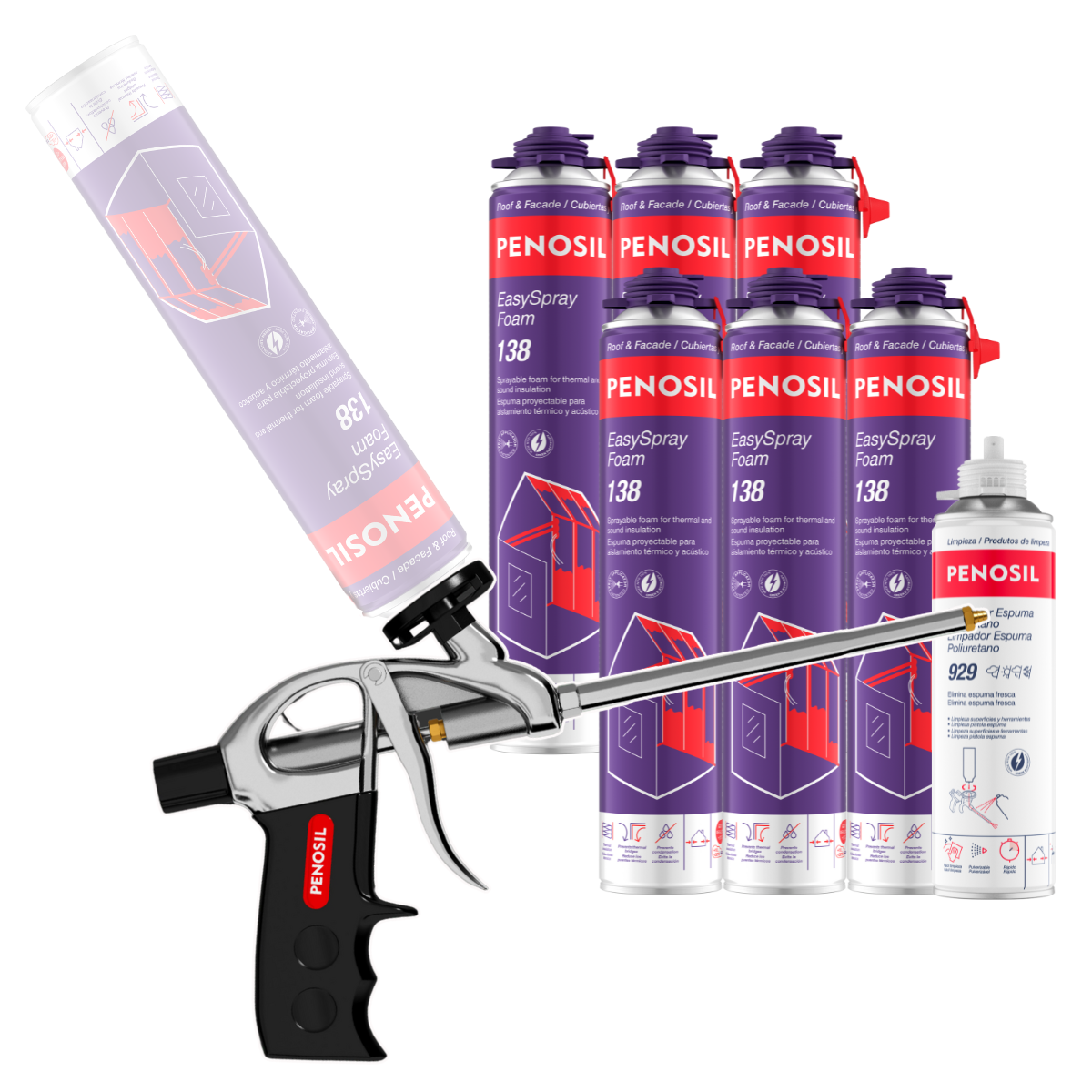 Kit Easyspray Foam 138