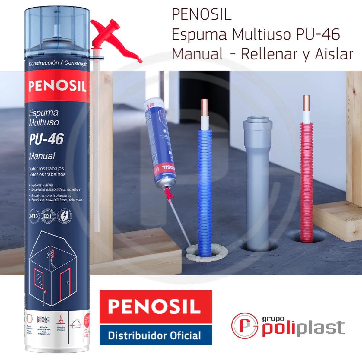 Kit Espuma Multiuso Pu-46