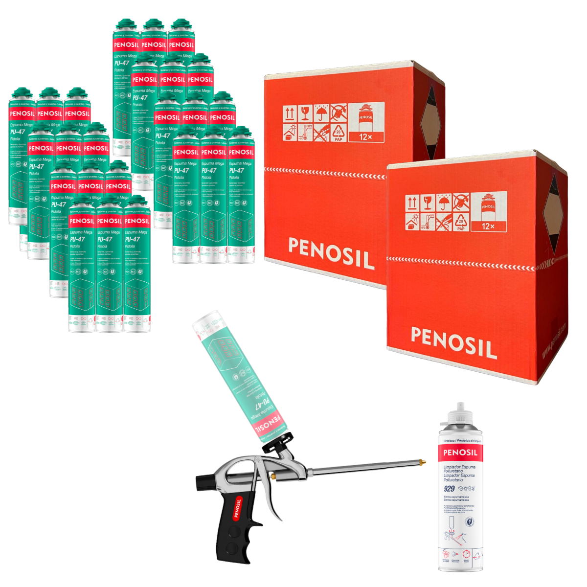 Kit Espuma Mega Pu-47