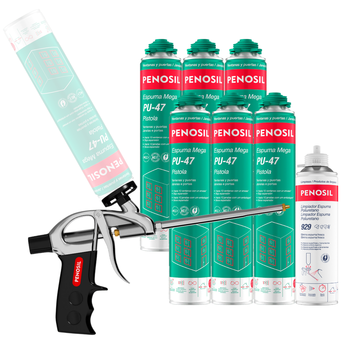 Kit Espuma Mega Pu-47