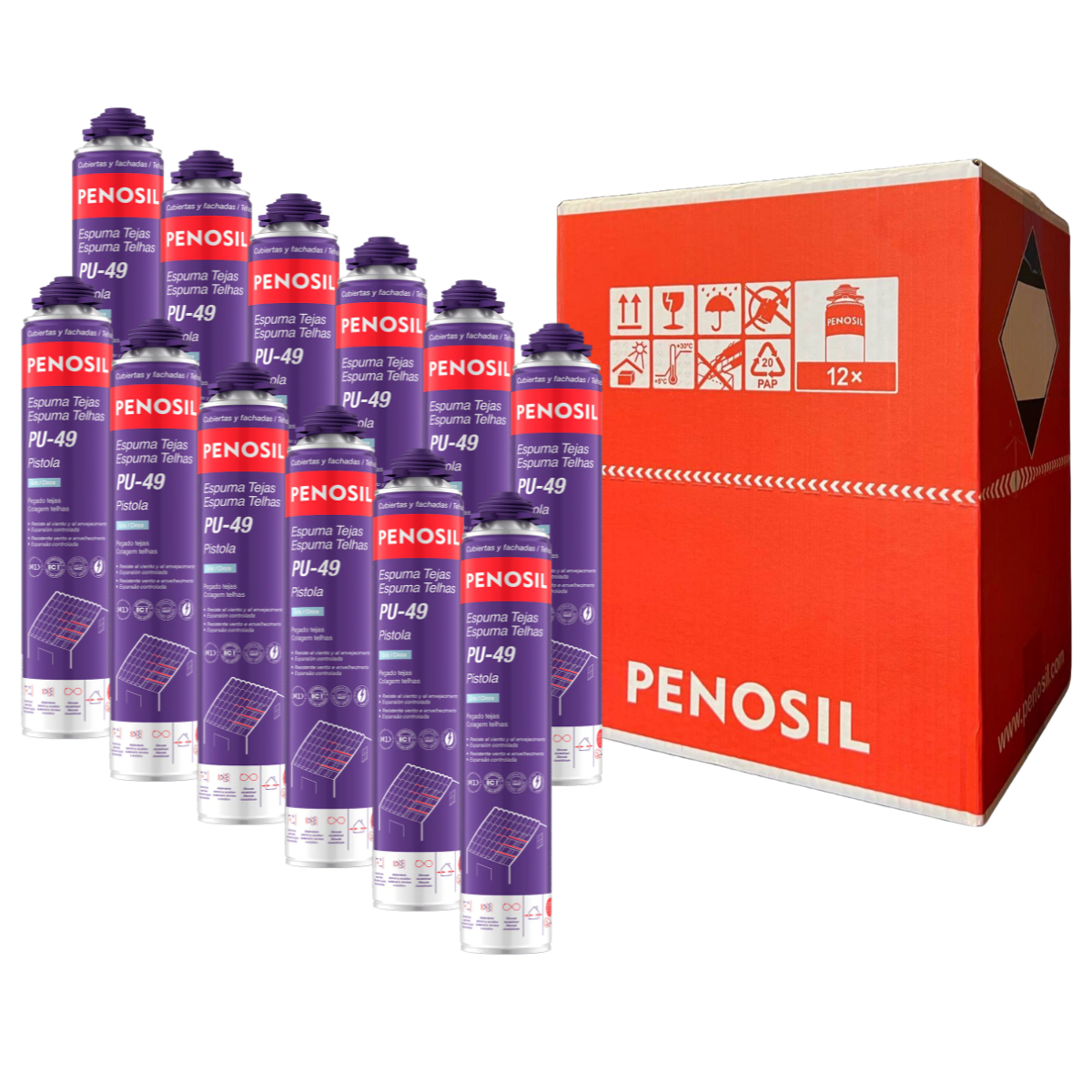 Espuma Tejas PU-49 - Pistola