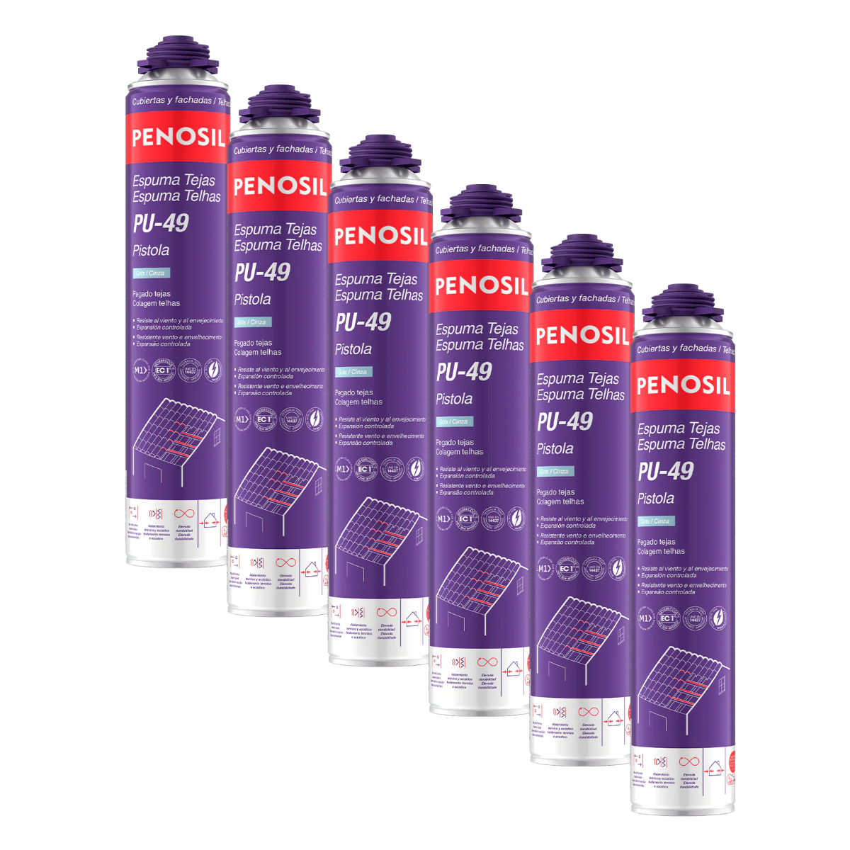 Espuma Tejas PU-49 - Pistola