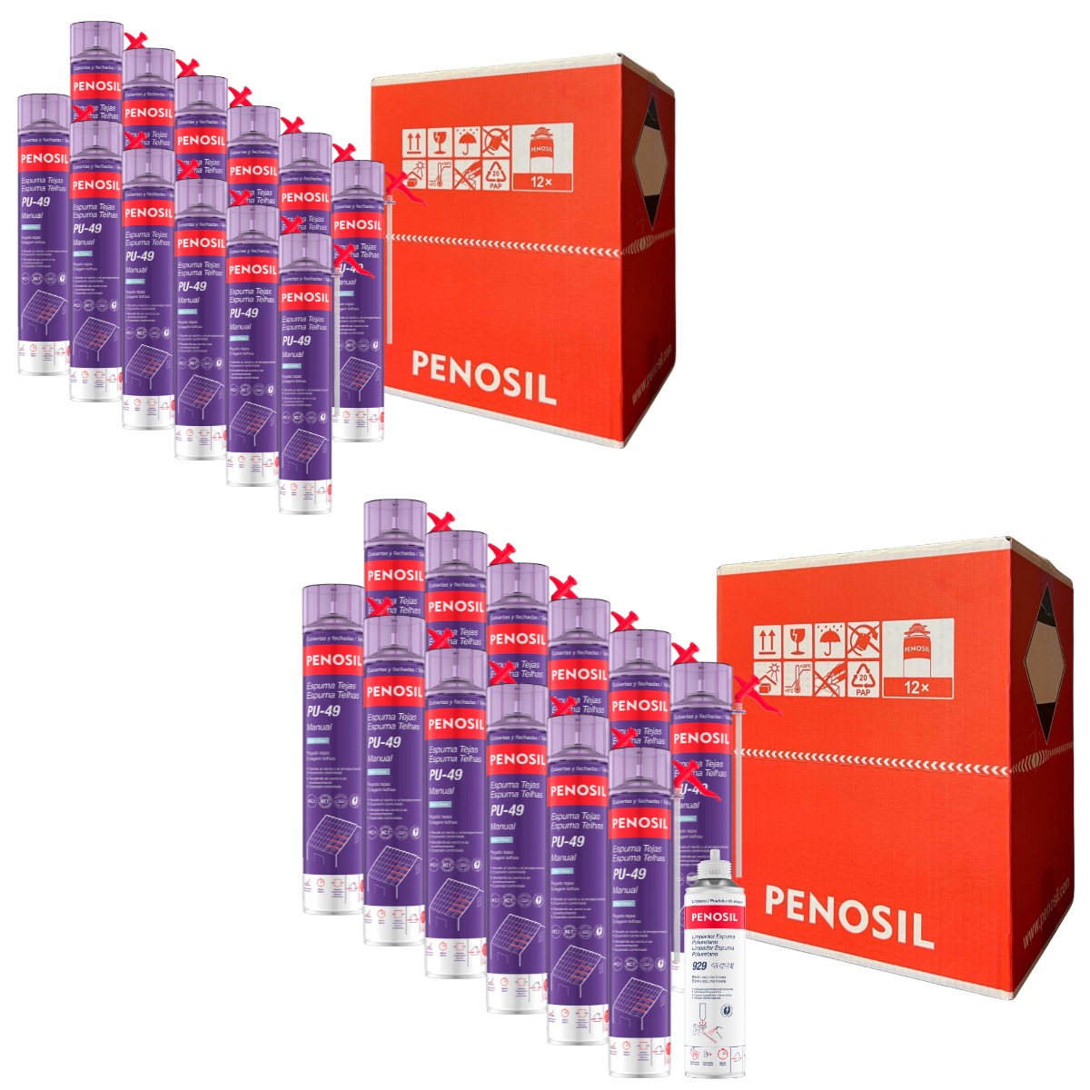 Kit Espuma P/ Tejas Pu-49 Canula