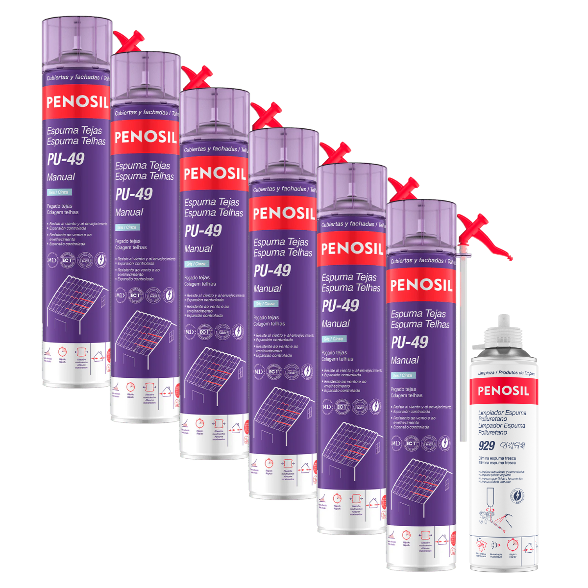 Kit Espuma P/ Tejas Pu-49 Canula