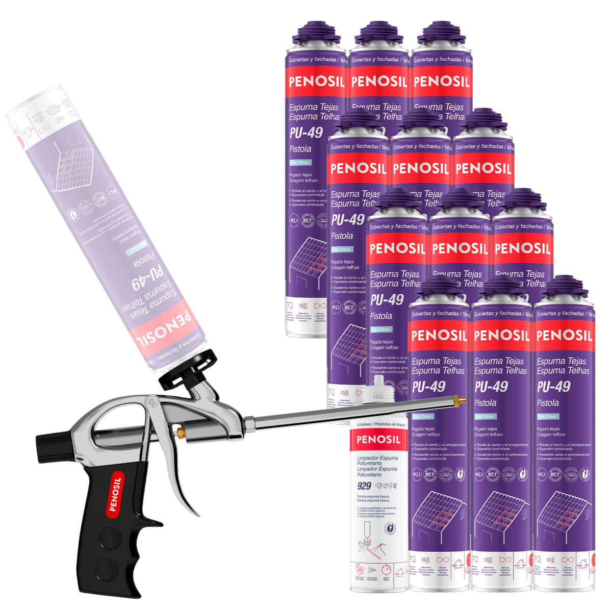 Kit Espuma P/ Tejas Pu-49 Pistola