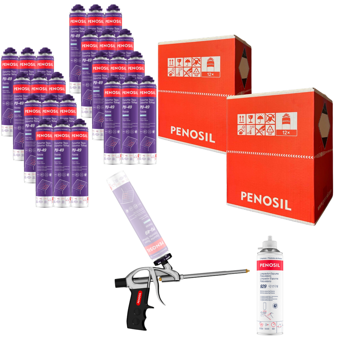 Kit Espuma P/ Tejas Pu-49 Pistola