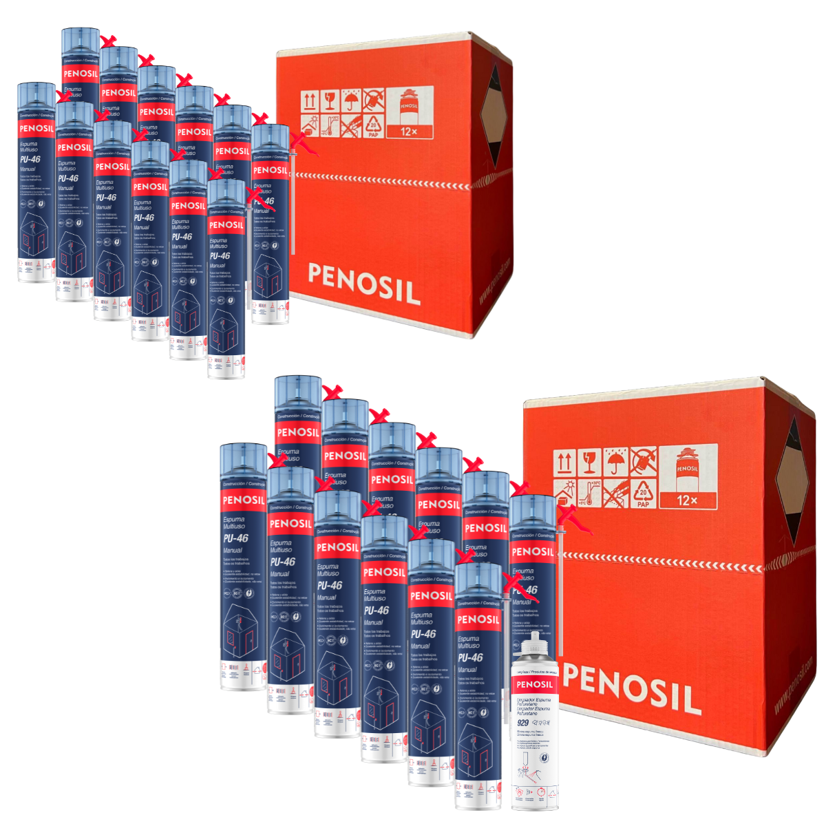 Kit Espuma Multiuso Pu-46