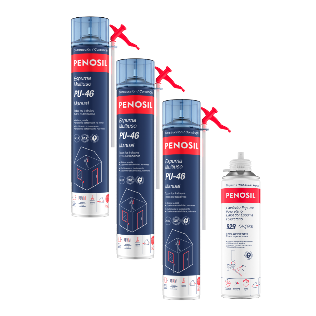 Kit Espuma Multiuso Pu-46