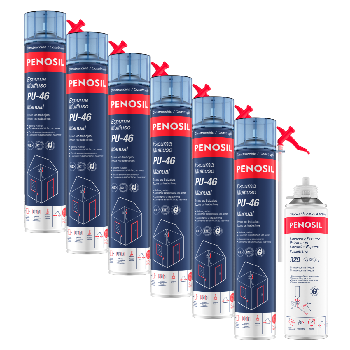 Kit Espuma Multiuso Pu-46